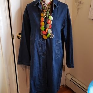 Muji denim coat (new without tags)